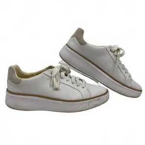 Cole Haan White Grand Pro Top Spin Sneakers | Women’s 8.5 Regular
